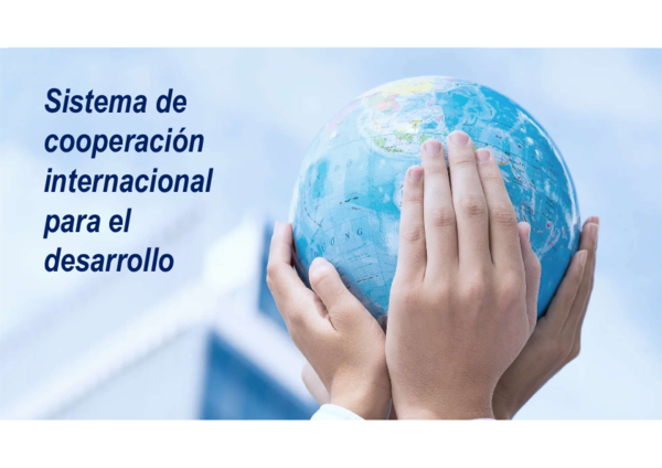 (PDF) Sistema de cooperación internacional para el desarrollo