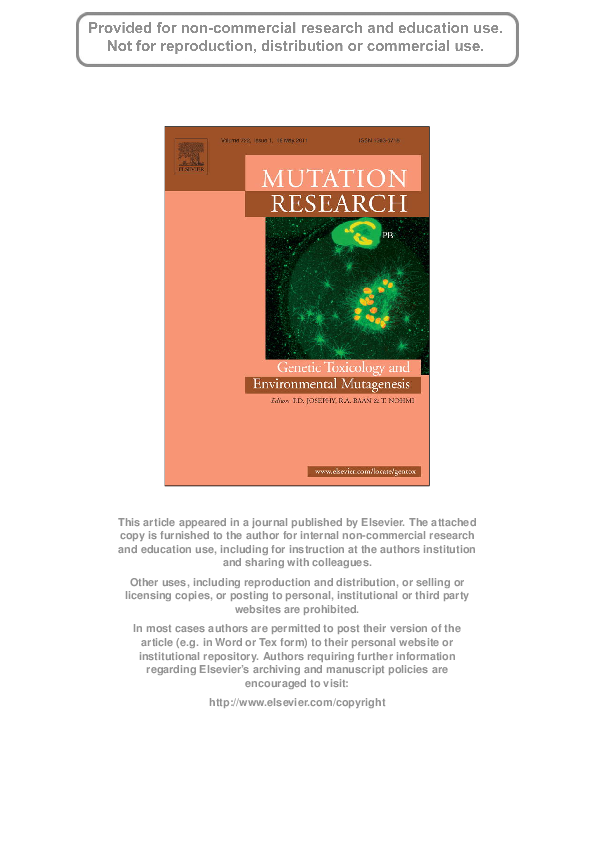 Evaluation of a multi-endpoint assay in rats, combining the bone-marrow ...