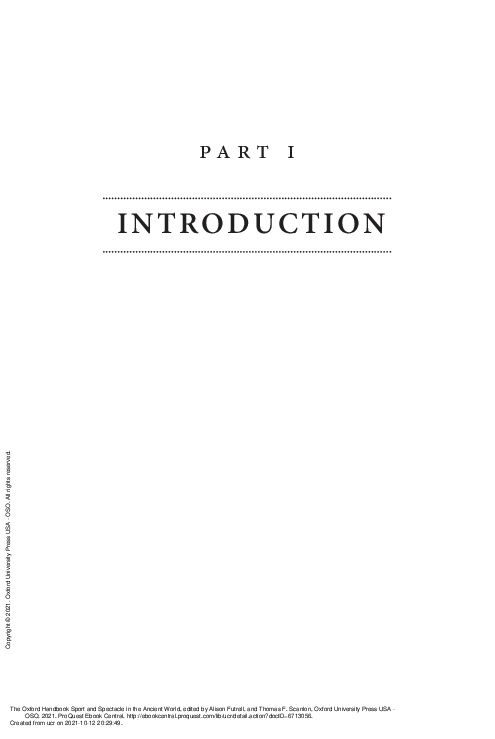 (PDF) Oxford Handbook of Sport and Spectacle in the Ancient World ...