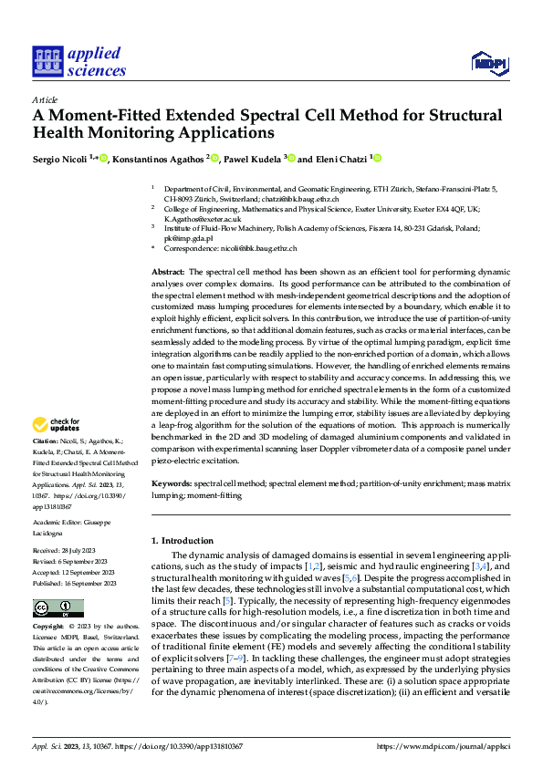 (PDF) A Moment-Fitted Extended Spectral Cell Method for Structural ...