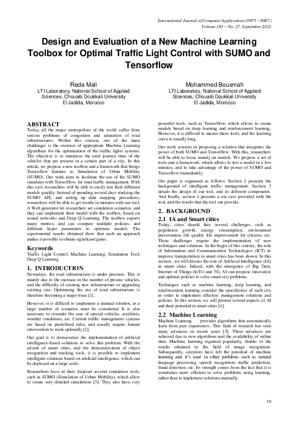 (PDF) Design and Evaluation of a New Machine Learning Toolbox for ...