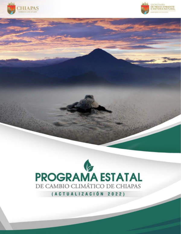 (PDF) Programa Estatal de Cambio Climatico de Chiapas (Actualizacion 2022)