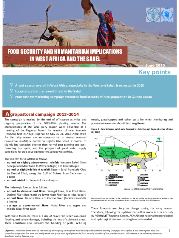 (PDF) Food security and humanitarian implications in West Africa and ...