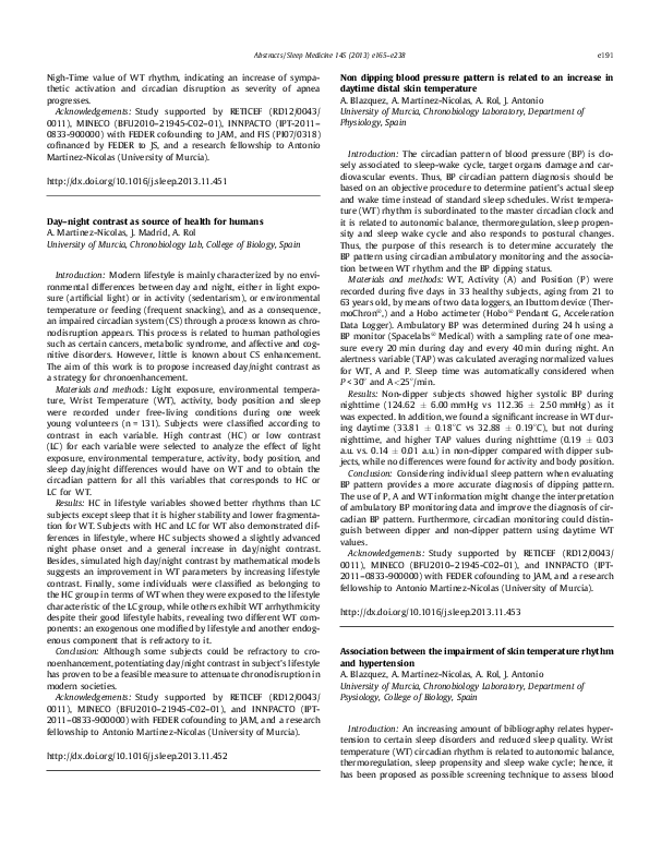 (PDF) Day–night contrast as source of health for the human circadian system