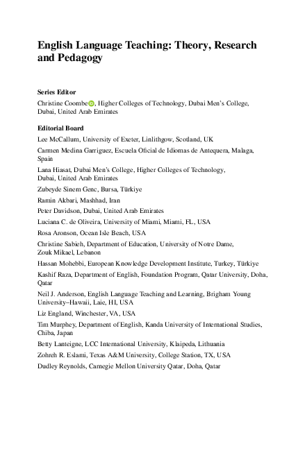 (PDF) Current Challenges and Emerging Teaching English as a Foreign ...