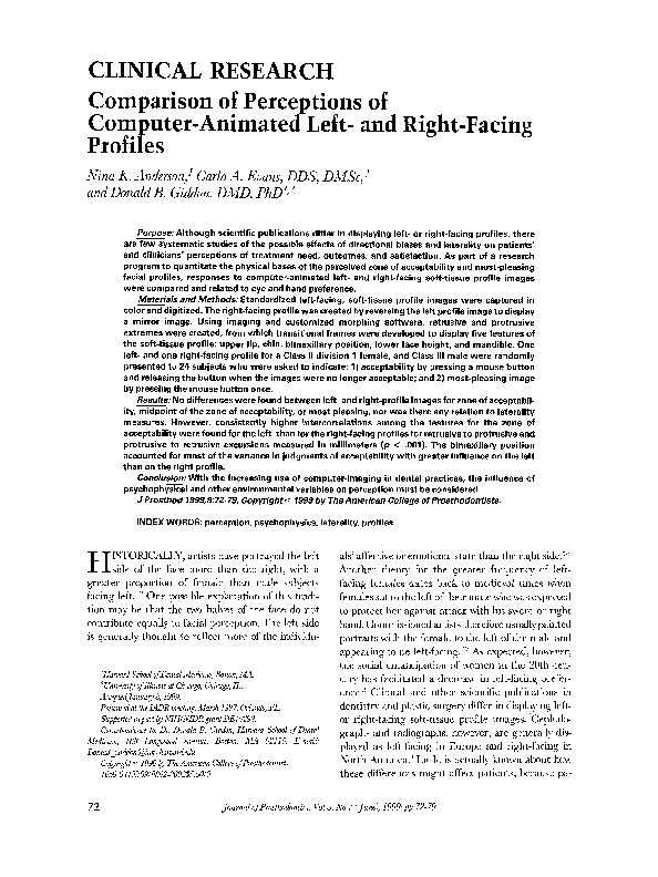 (PDF) Comparison of Perceptions of Computer-Animated Left- and Right ...