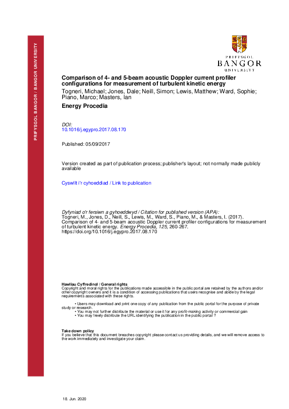 (PDF) Comparison of 4- and 5-beam acoustic Doppler current profiler ...