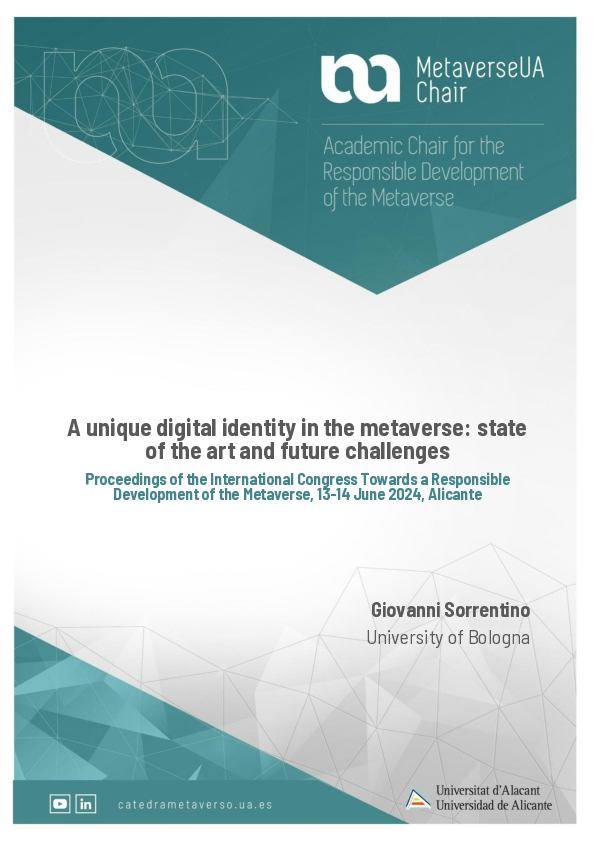(PDF) A unique digital identity in the metaverse: state of the art and ...