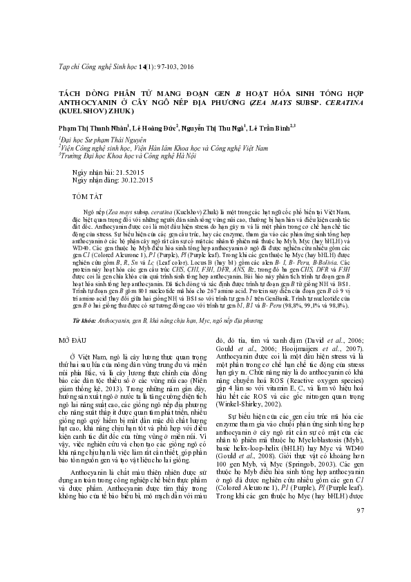 (PDF) Cloning gene fragment containing sequences of B gene activates ...