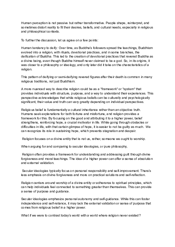 (PDF) Religion and Philosophy in Shaping Belief and Meaning