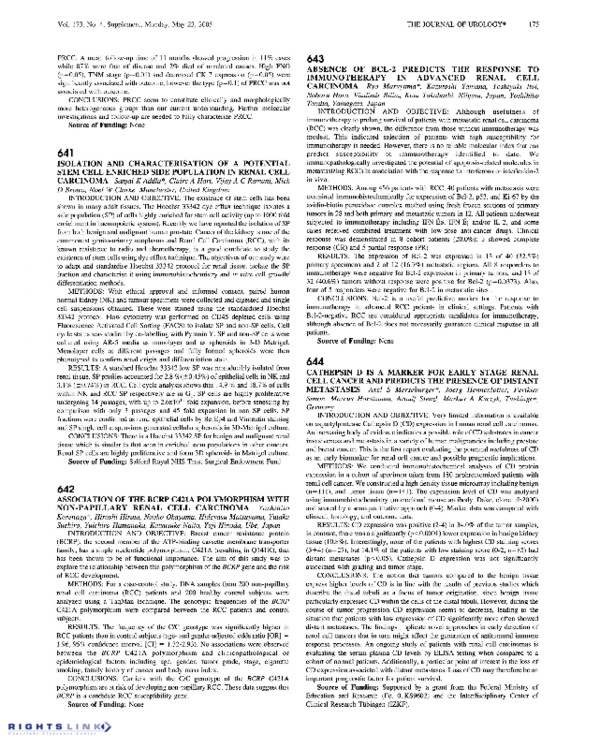(PDF) 641: Isolation and Characterisation of a Potential Stem Cell ...
