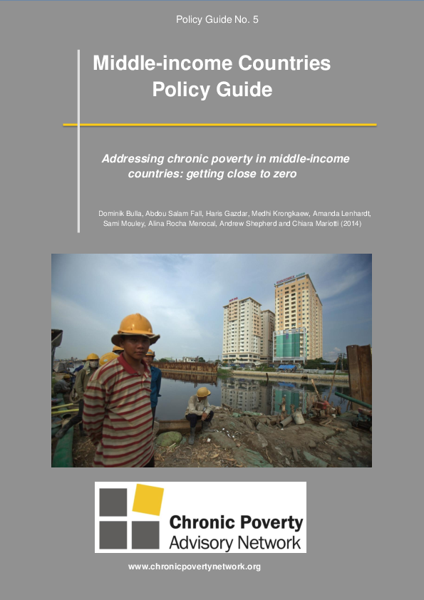 (PDF) Middle-income Countries Policy Guide Addressing chronic poverty ...