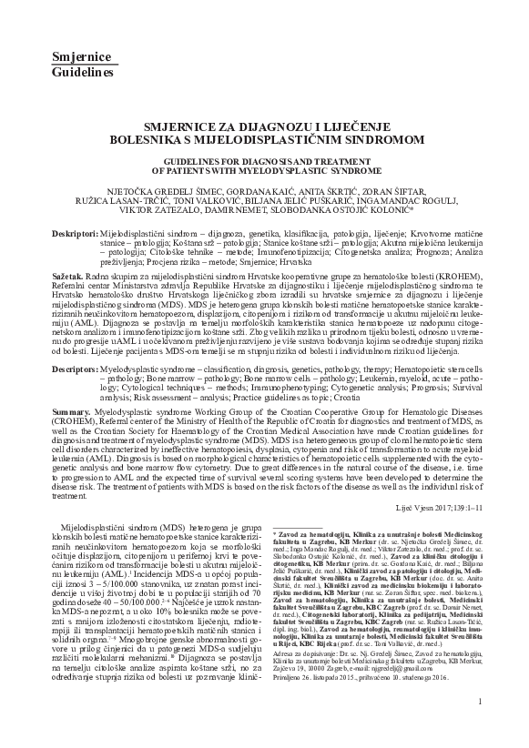 (PDF) Guidelines for Diagnosis and Treatmentof Patients with ...