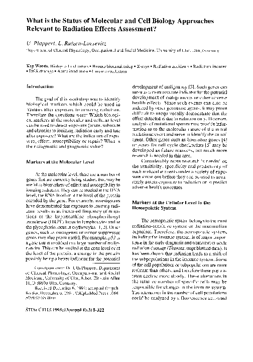(PDF) Chapter 8: Perspectives for the use of biological indicators for ...