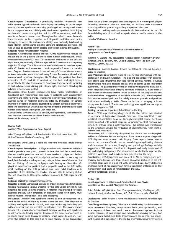 (PDF) Poster 170: Novel Approach to Ultrasound‐Guided Botulinum Toxin ...