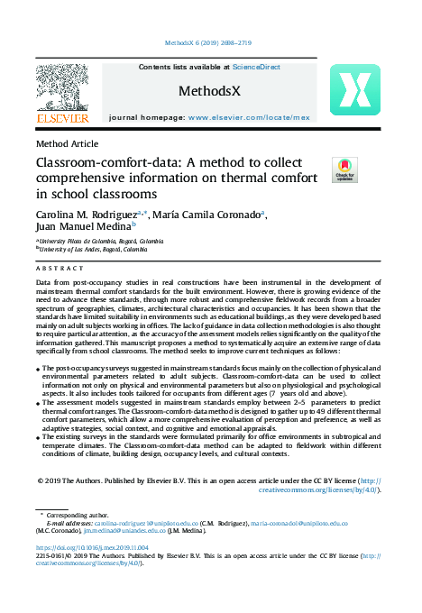 (PDF) Classroom-comfort-data: A method to collect comprehensive ...