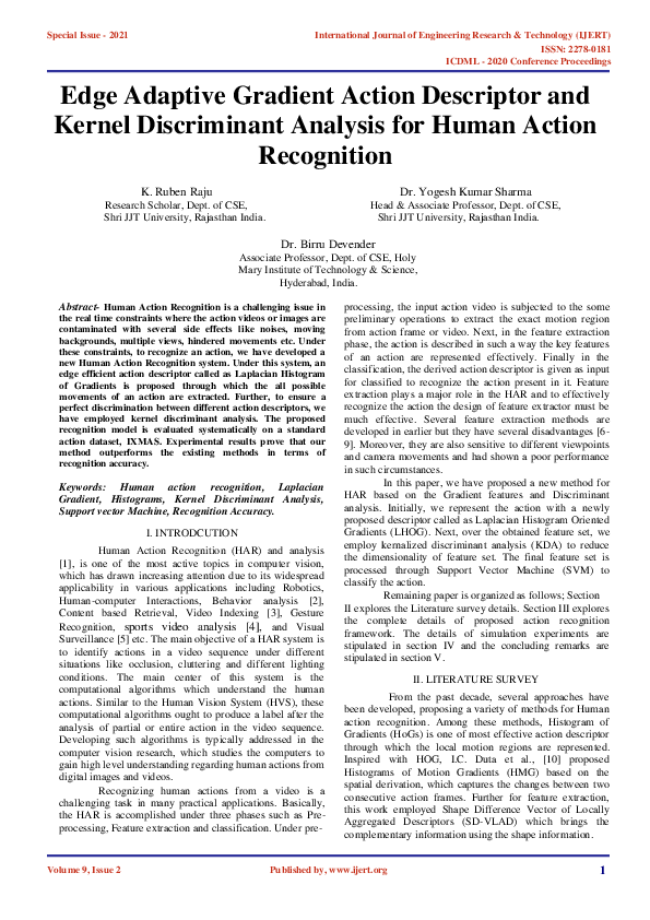 (PDF) Edge Adaptive Gradient Action Descriptor and Kernel Discriminant ...
