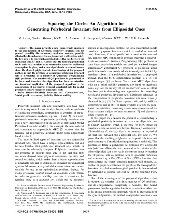 (PDF) Squaring the circle: An algorithm for generating polyhedral ...