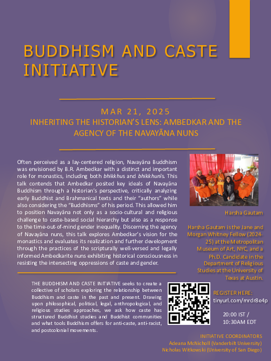 (PDF) Buddhism and Caste Initiative Spring 2025 Second Lecture ...
