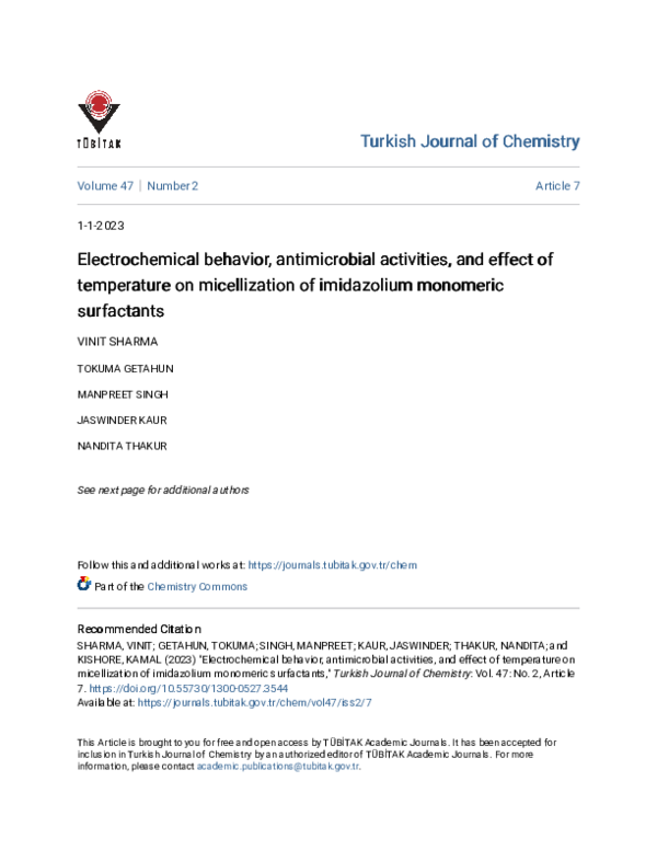 (PDF) Electrochemical behavior, antimicrobial activities, and effect of ...