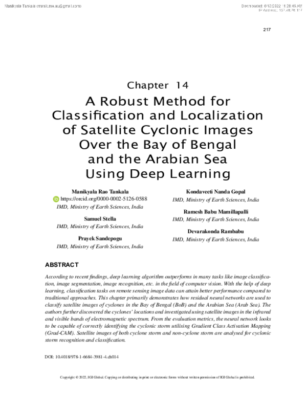 (PDF) A Robust Method for Classification and Localization of Satellite ...