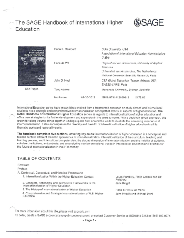 (PDF) LATIN AMERICA: CHALLENGES AND TRENDS IN THE INTERNATIONALIZATION ...