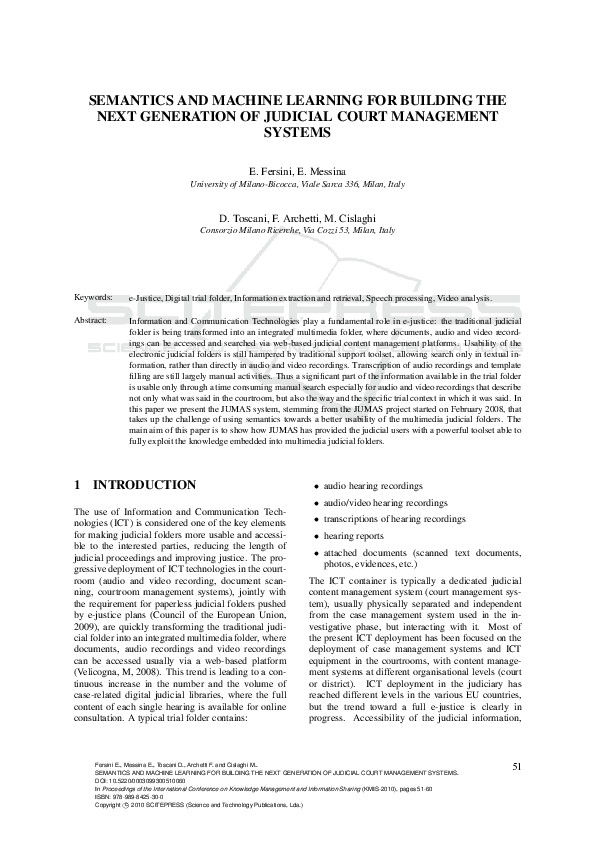 (PDF) Semantics and Machine Learning for Building the Next Generation ...