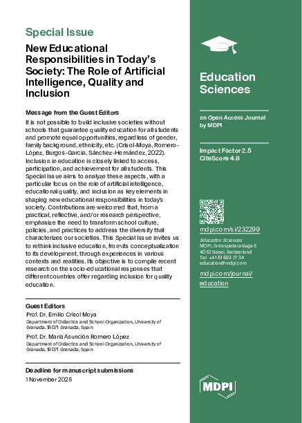 (PDF) New Educational Responsibilities in Today's Society: The Role of ...