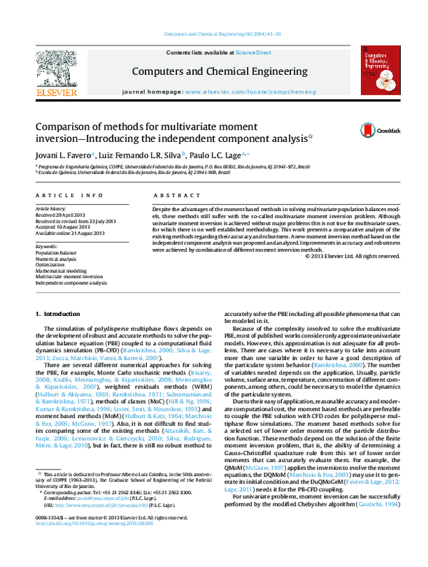 (PDF) Comparison of methods for multivariate moment inversion ...