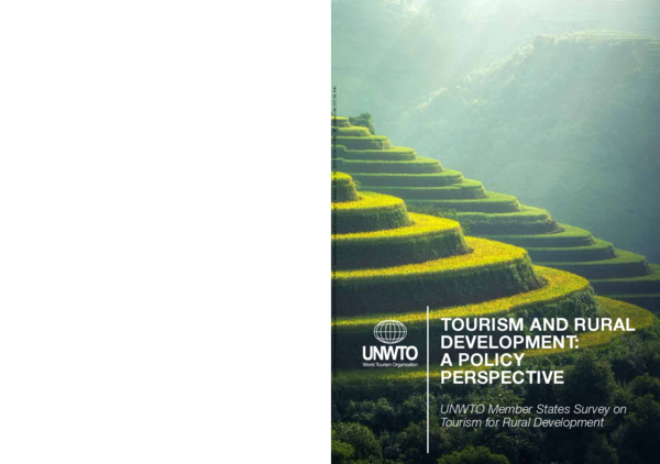 (PDF) Tourism and rural development a policy perspective