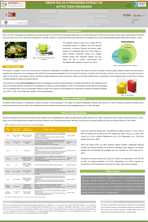 (PDF) Green tea as a promising extract of active food packaging