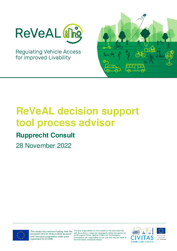 (PDF) ReVeAL decision support tool process advisor