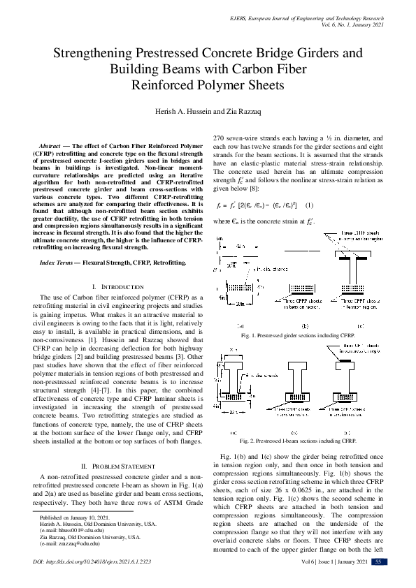 (PDF) Strengthening Prestressed Concrete Bridge Girders and Building ...