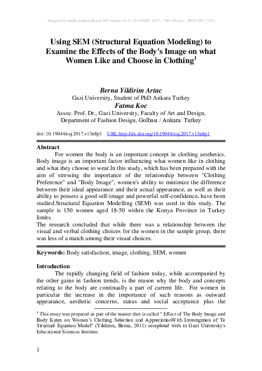 (PDF) Using SEM (Structural Equation Modeling) to Examine the Effects ...