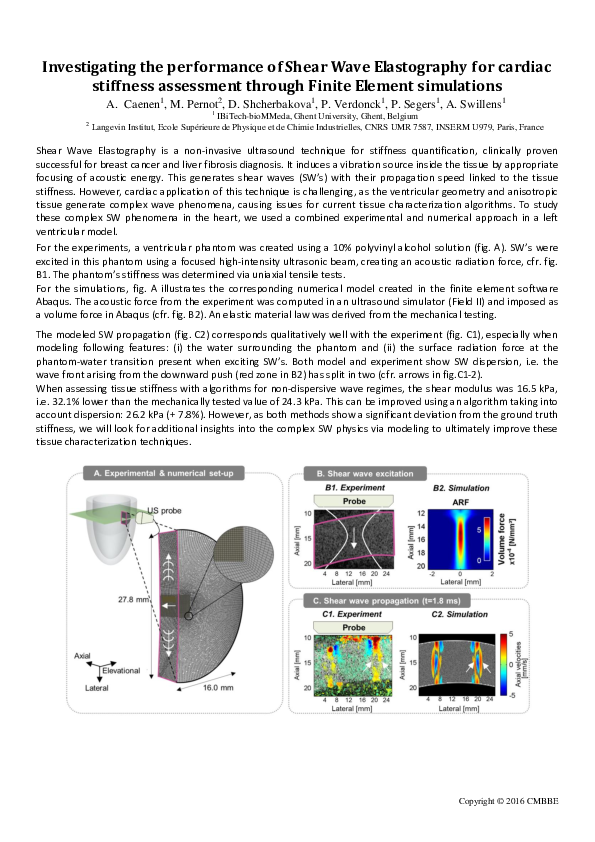 (PDF) Investigating the performance of shear wave elastography for ...