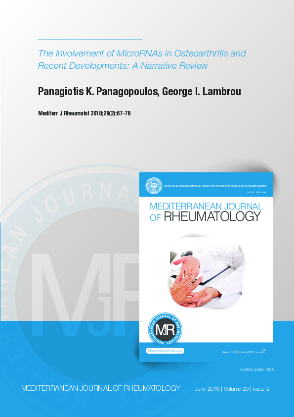(PDF) The Involvement of MicroRNAs in Osteoarthritis and Recent ...