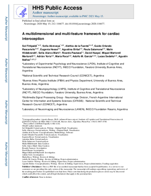 (PDF) A multidimensional and multi-feature framework for cardiac ...