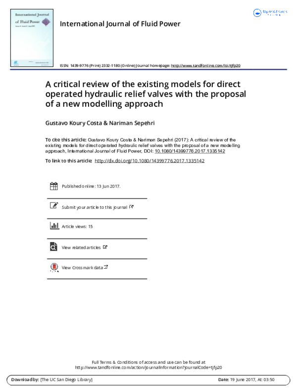 (PDF) A critical review of the existing models for direct operated ...