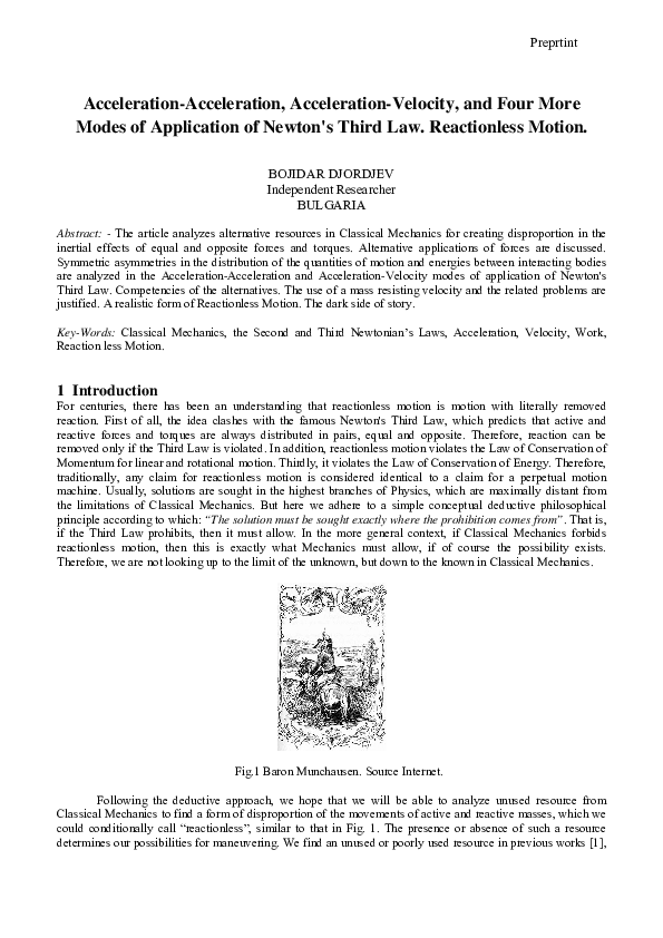 (PDF) Acceleration-Acceleration, Acceleration-Velocity, and Four More ...