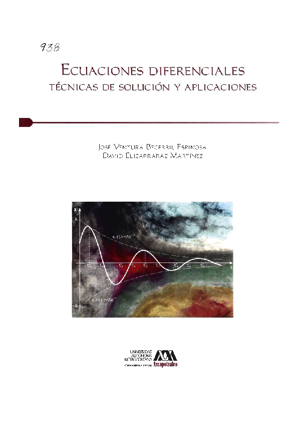 PDF) Ecuaciones diferenciales : técnicas de solución y aplicaciones