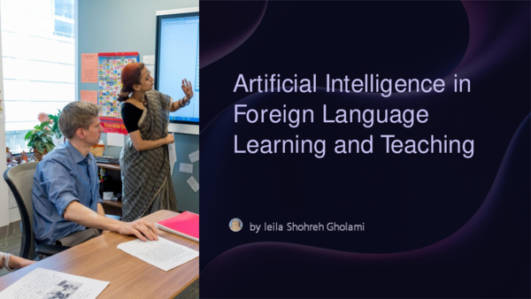 (PDF) Artificial Intelligence in Foreign Language Learning and Teaching