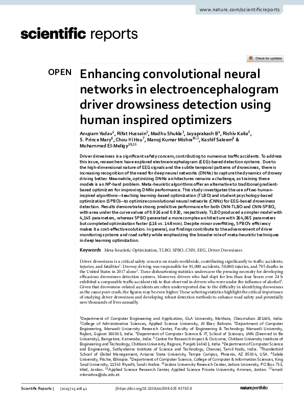 (PDF) Enhancing convolutional neural networks in electroencephalogram ...