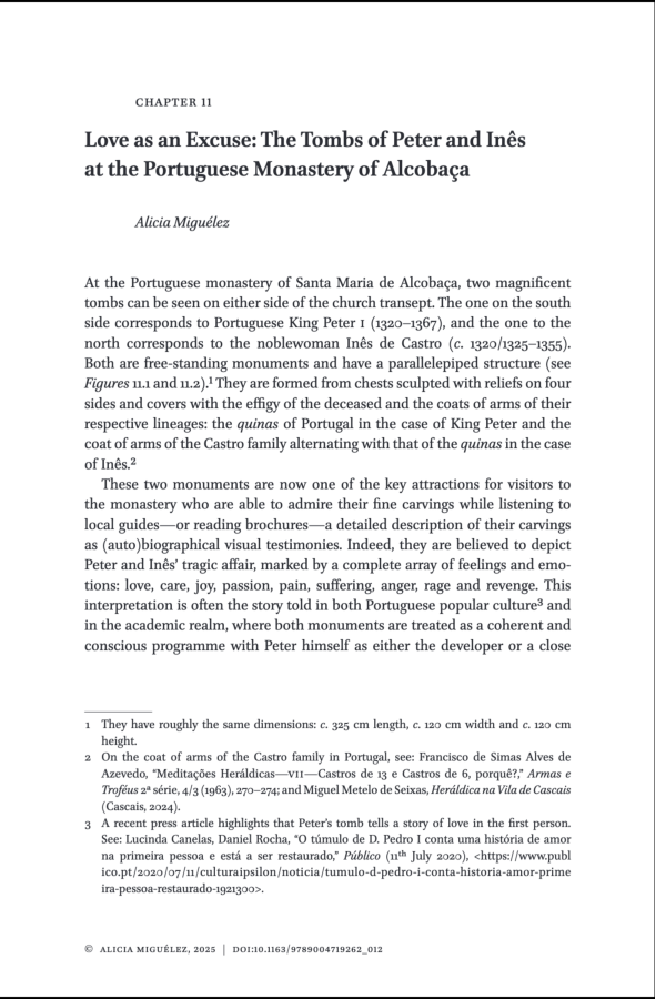 (PDF) Love as an Excuse: The Tombs of Peter and Inês at the Portuguese ...