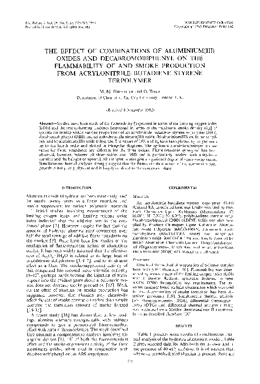 (PDF) The effect of combinations of aluminium(III) oxides and ...