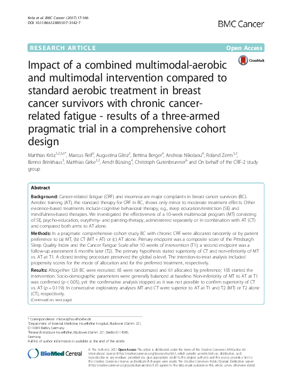 (PDF) Impact of a combined multimodal-aerobic and multimodal ...