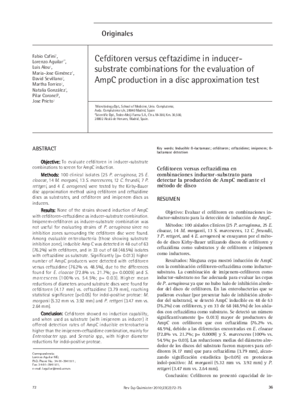 (PDF) Cefditoren versus ceftazidime in inducer-substrate combinations ...