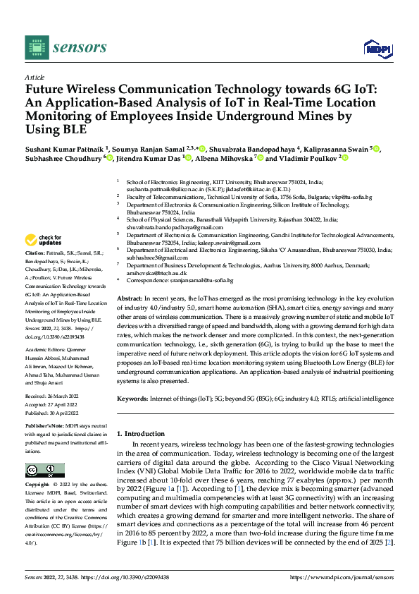(PDF) Future Wireless Communication Technology towards 6G IoT: An ...