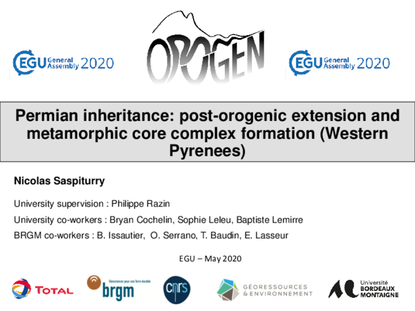 (PDF) Permian inheritance : post-orogenic extension and metamorphic ...