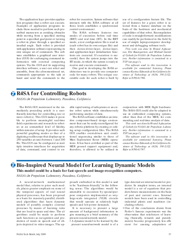 (PDF) Bio-Inspired Neural Model for Learning Dynamic Models