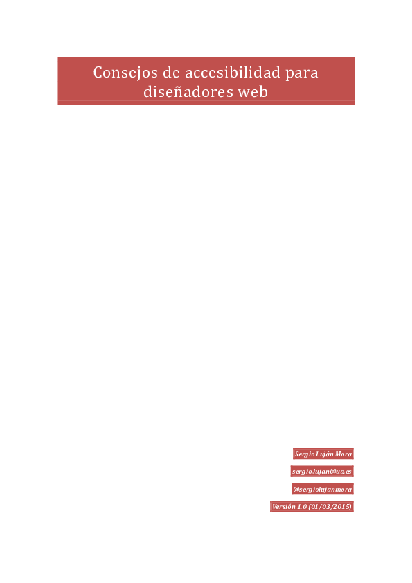 (PDF) Consejos de accesibilidad para diseñadores web (NTE INEN-ISO/IEC ...